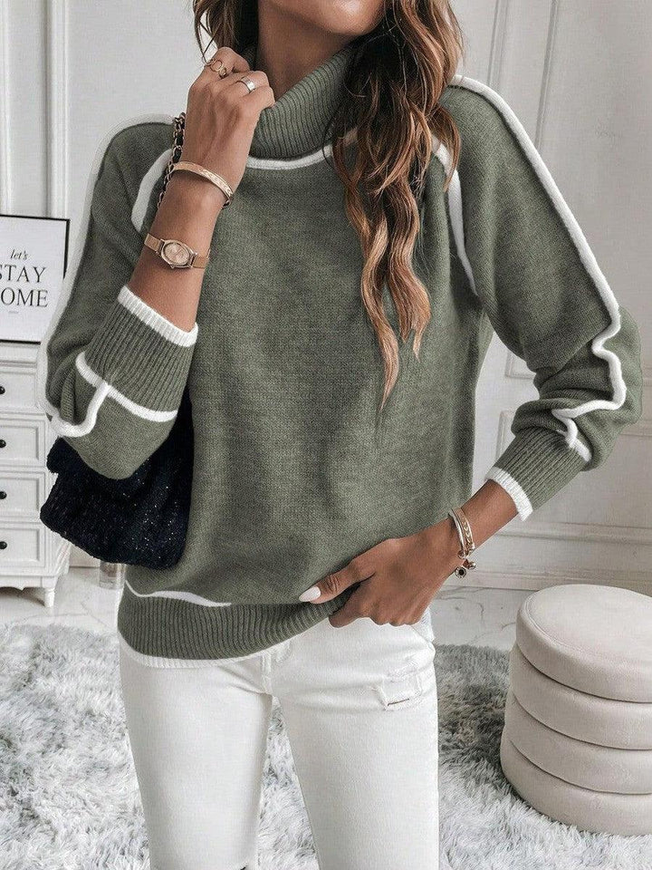 The Serelle – Turtleneck Knit Sweater