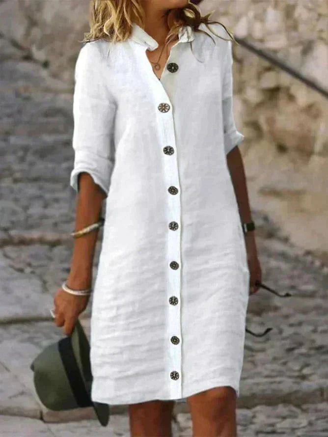 Avera | Effortless Elegance Shirt Dress