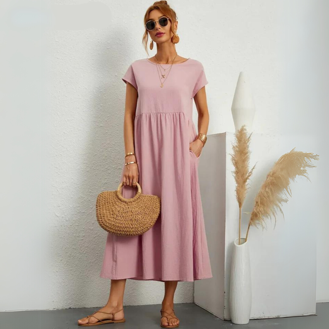 Amalia | Luxe Soft Silk Dress