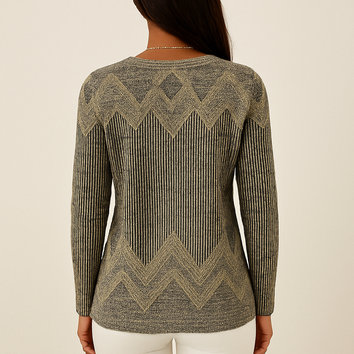 Long Sleeve Vintage Striped T-Shirt