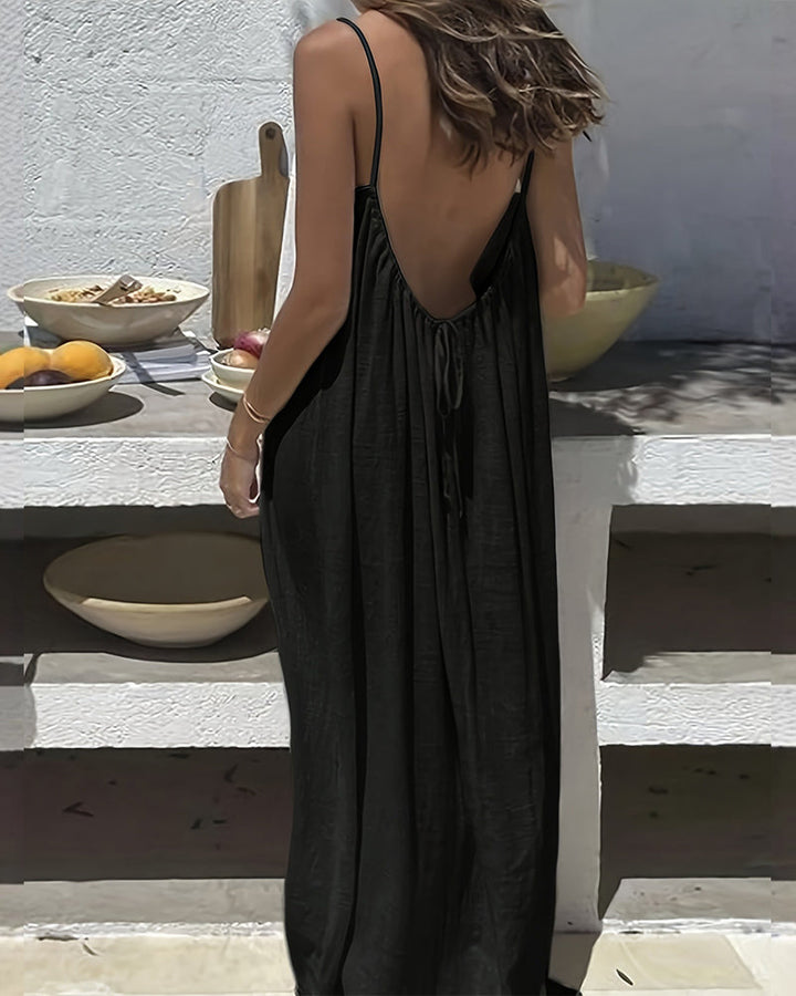 backless Zoë dress