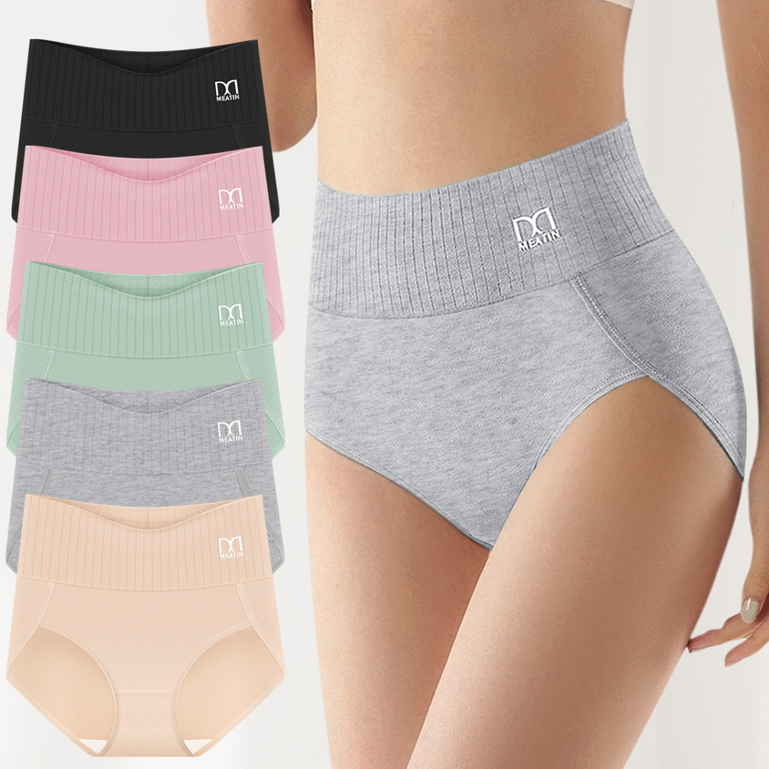 Comfora | 6-pack High-Waisted Underwear with Tummy Support