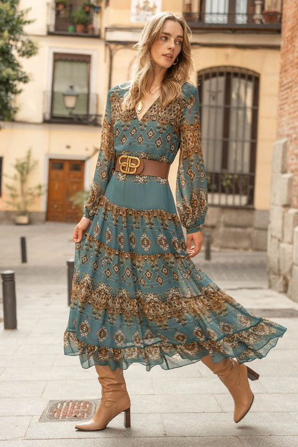 Ceres | Exquisite Ethereal Midi Dress