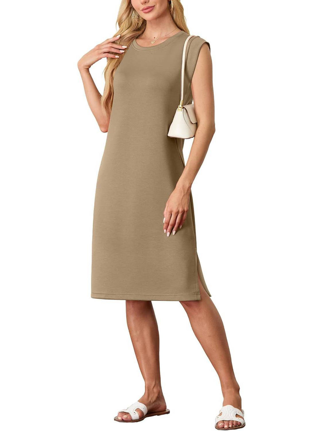 Debra | Elegant Pocketed Midi Dress