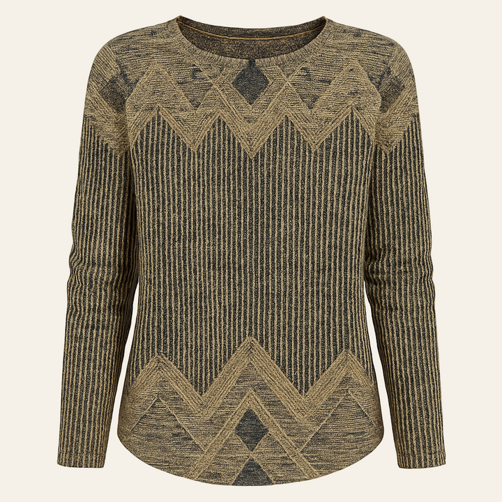 Long Sleeve Vintage Striped T-Shirt