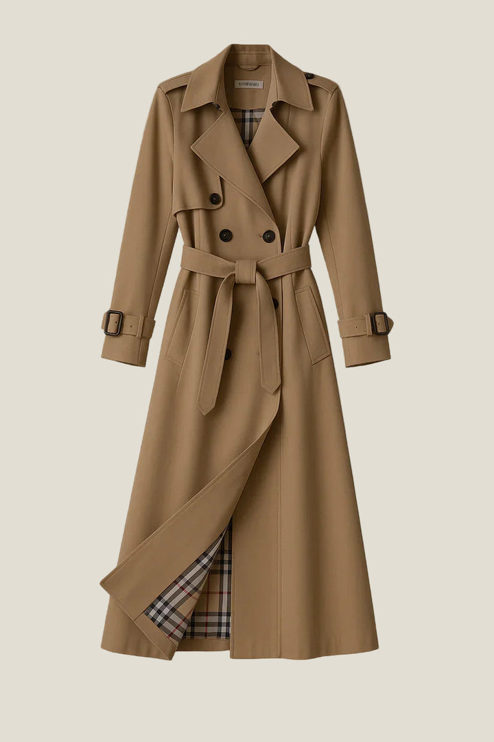 Rose Trench-coat classique