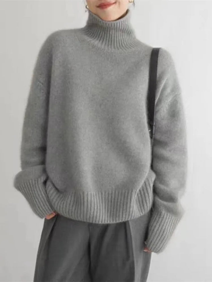 Isabella Cashmere Roll neck