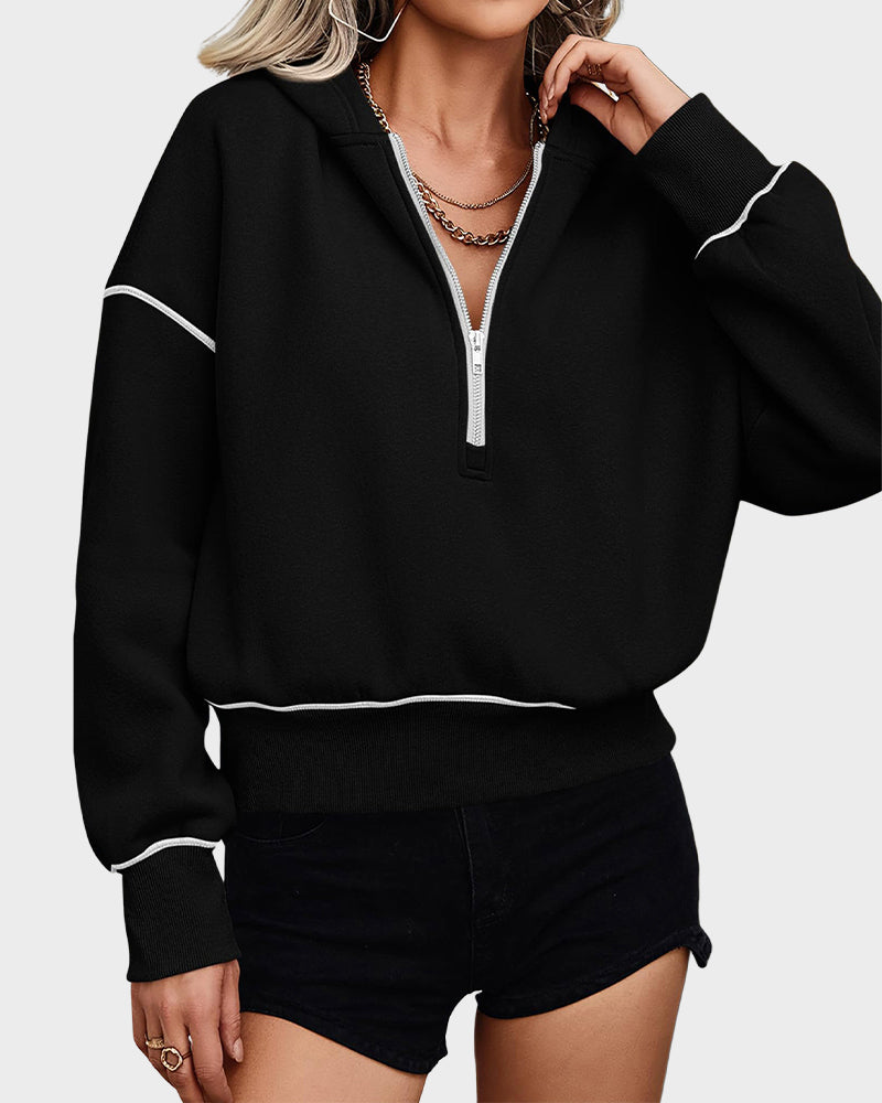 Blaire Zipped hoodie