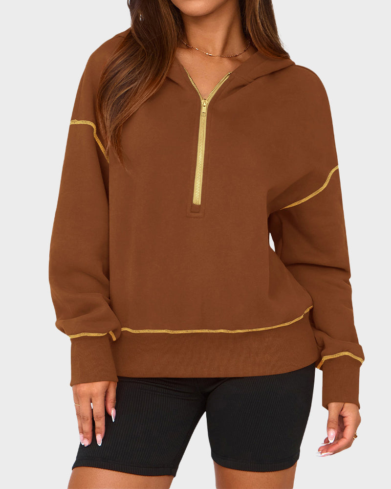 Blaire Zipped hoodie