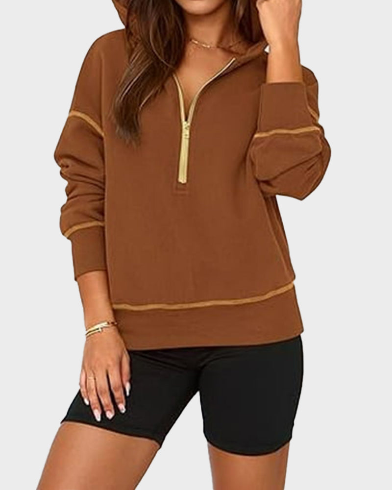 Blaire Zipped hoodie