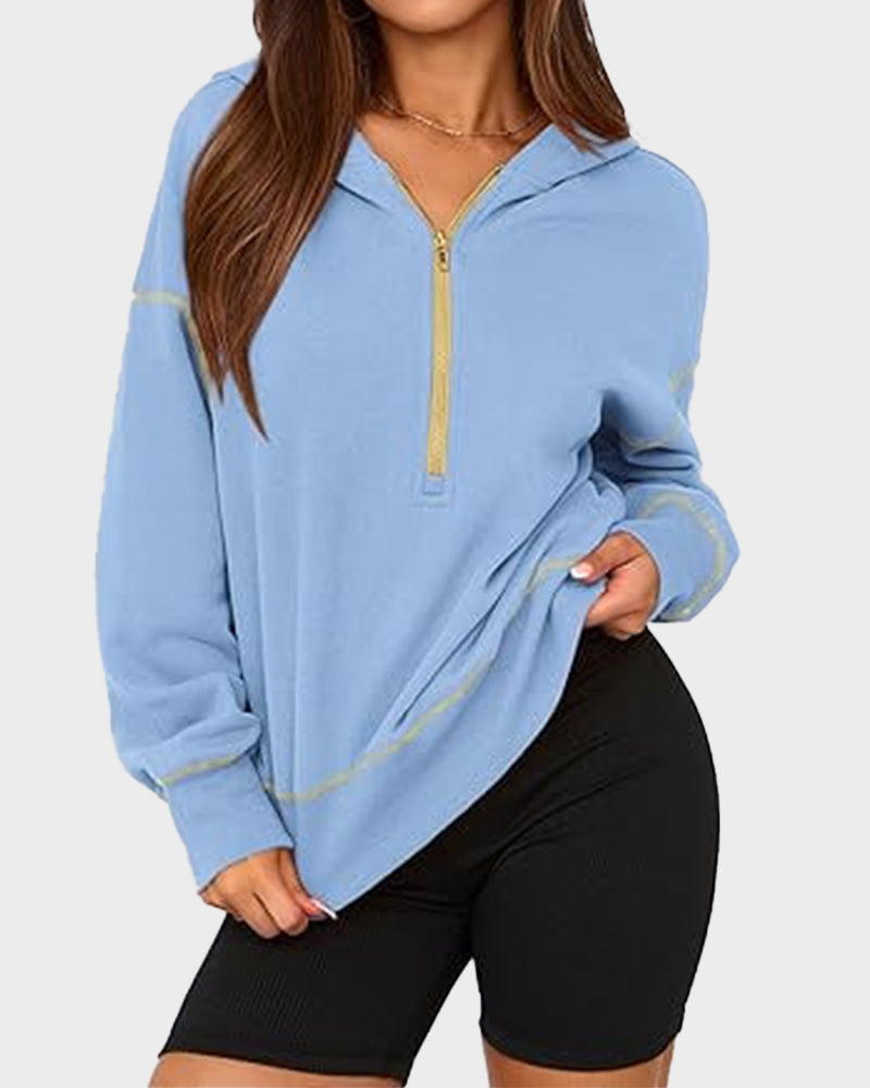 Blaire Zipped hoodie