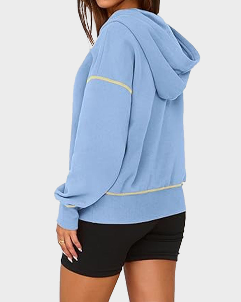 Blaire Zipped hoodie