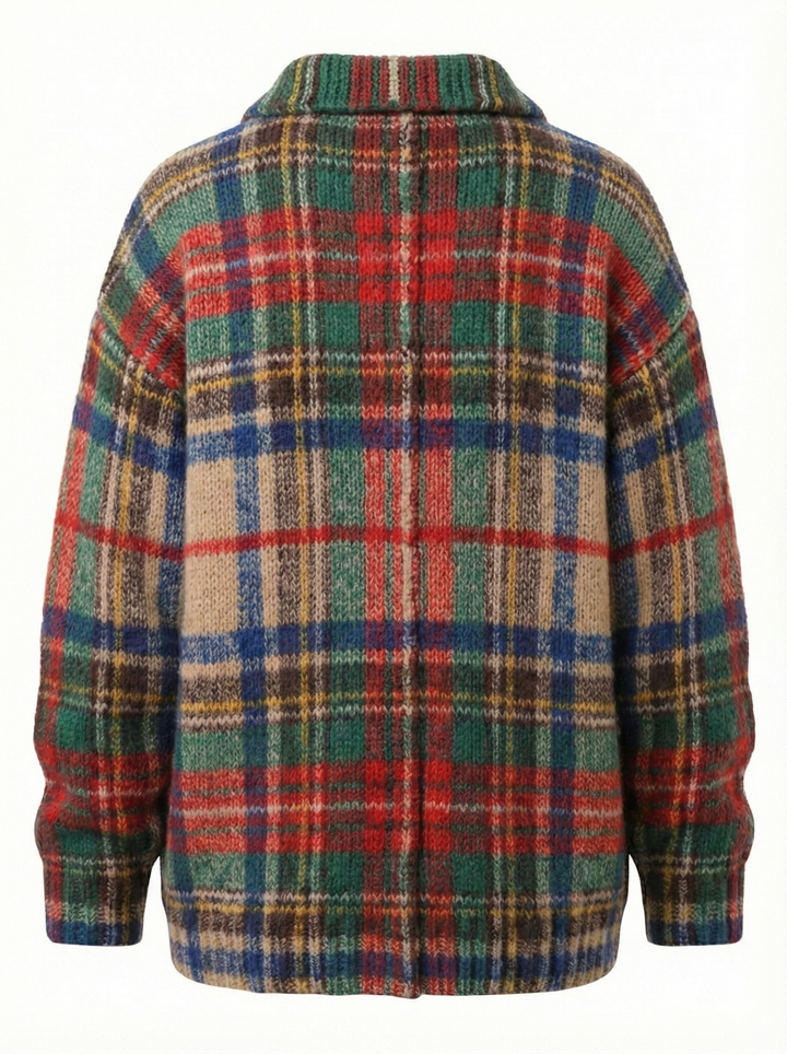 Mila – Plaid Blouse