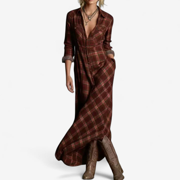Cécile Timeless Maxi Shirt Dress