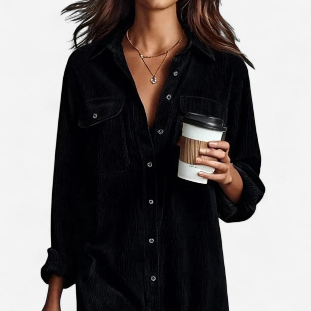 Claudia™ Midi Dress in Corduroy