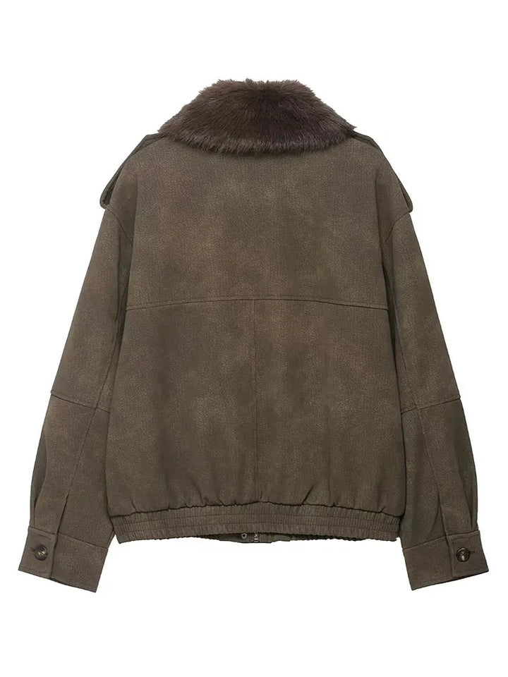 The Arienne – Premium Shearling Bomber