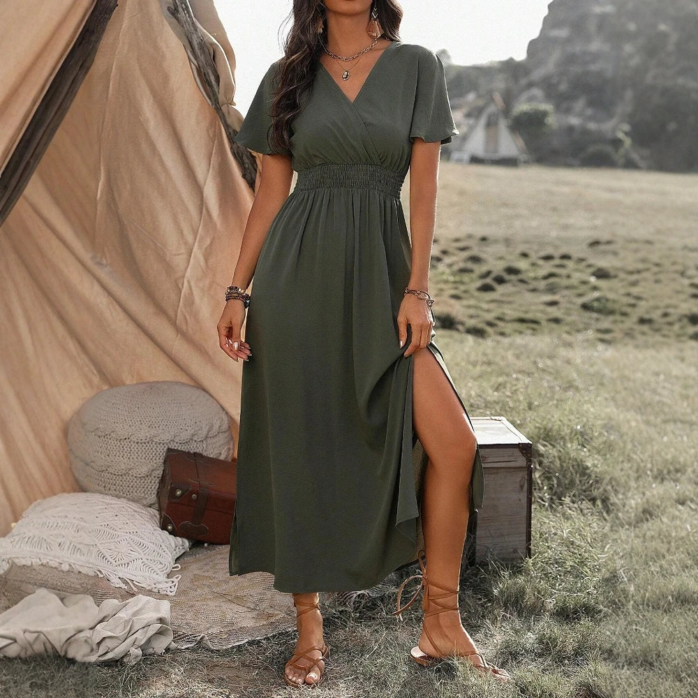 Cinda | Elegant Timeless Travel Dress