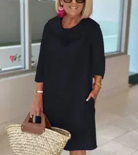 Amity | Refined Elegance Midi Dress