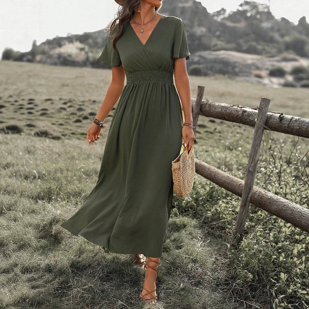 Cinda | Elegant Timeless Travel Dress