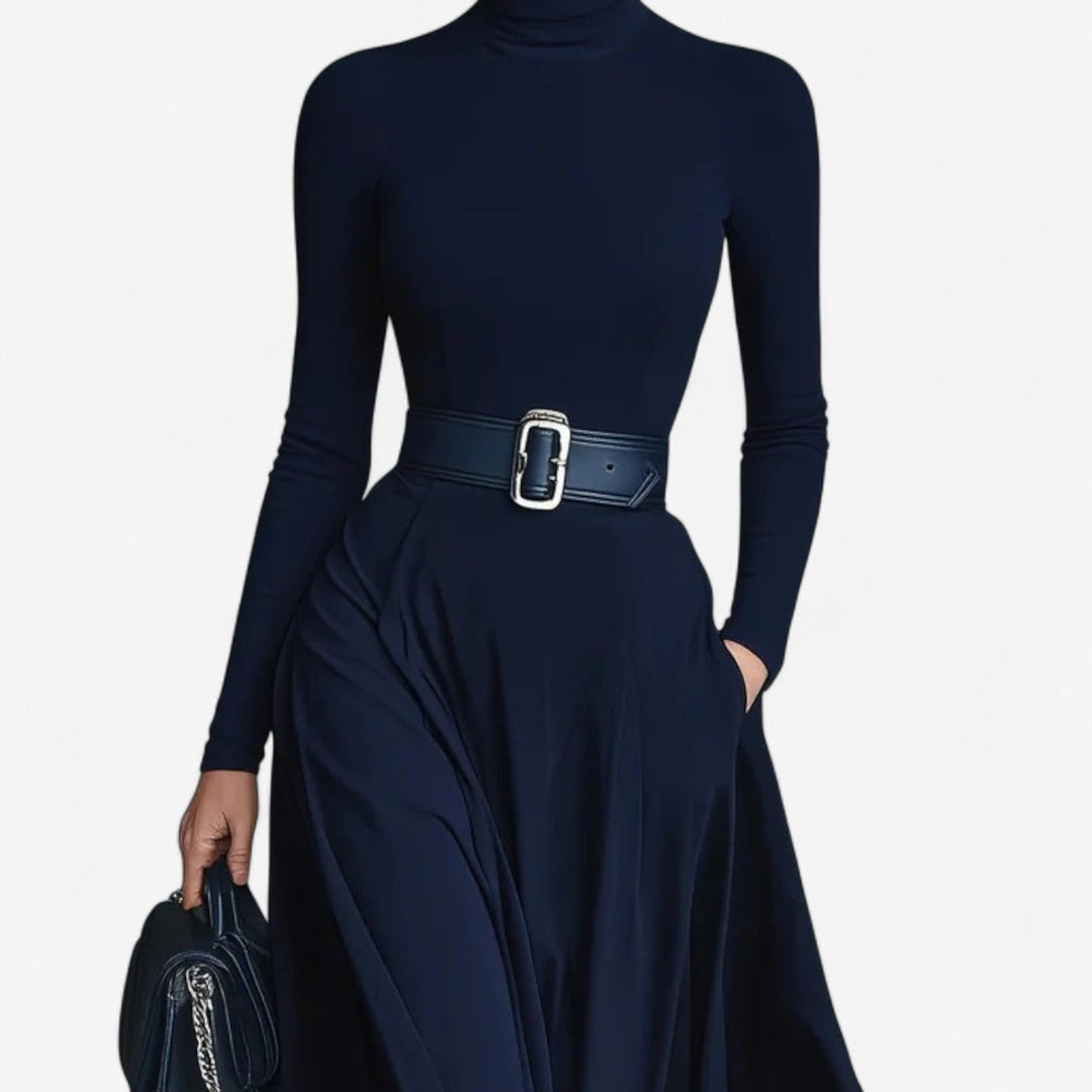 Amy™ High Neck Maxi Dress