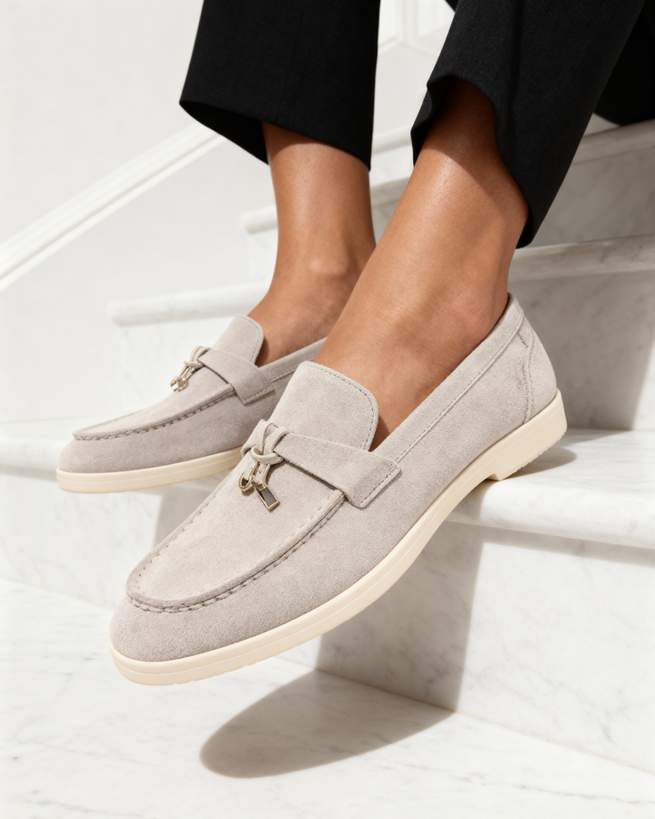 Archer&Lane Suede Lady Loafers