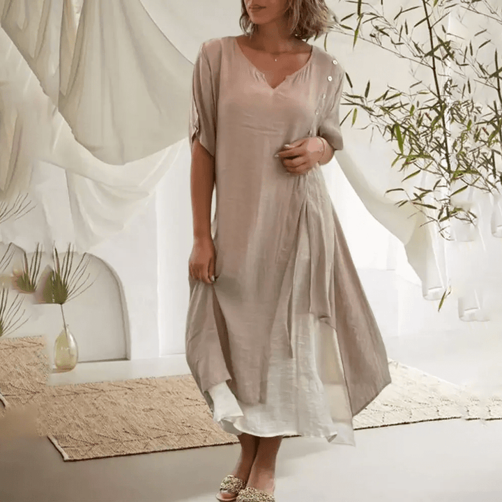 Elora | Timeless Everglow Maxi Dress