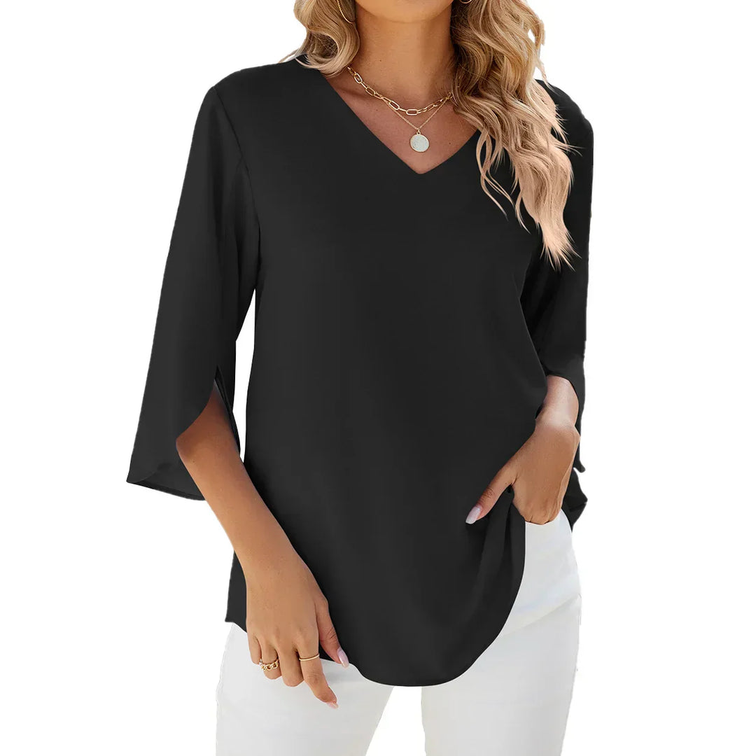 V-Neck Blouse: Effortless Elegance Redefined