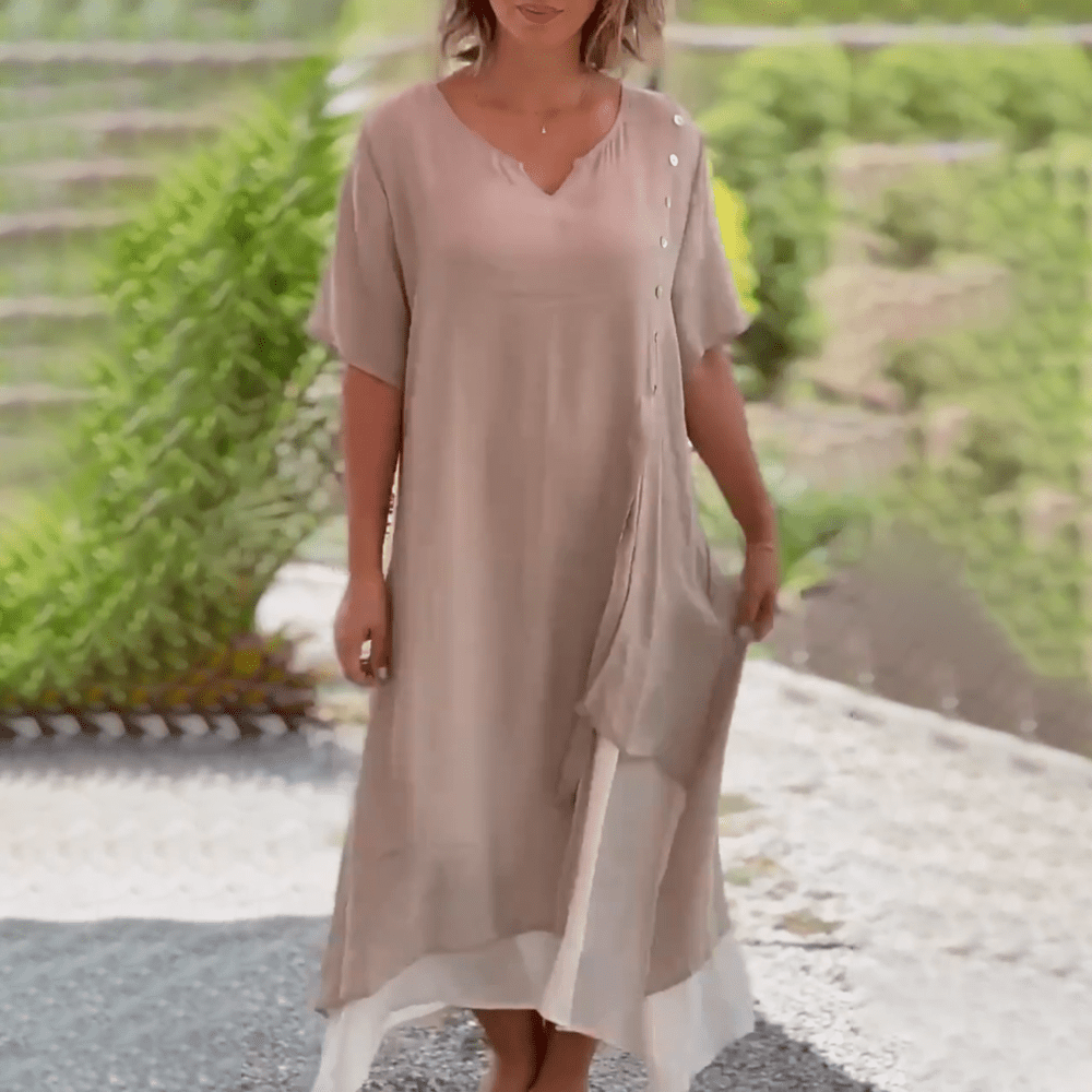 Elora | Timeless Everglow Maxi Dress