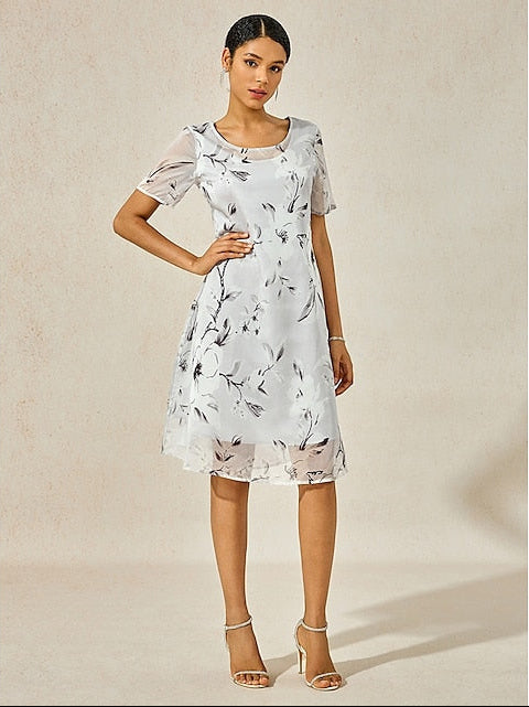 Chandra | Elegant Floral Collection Dress