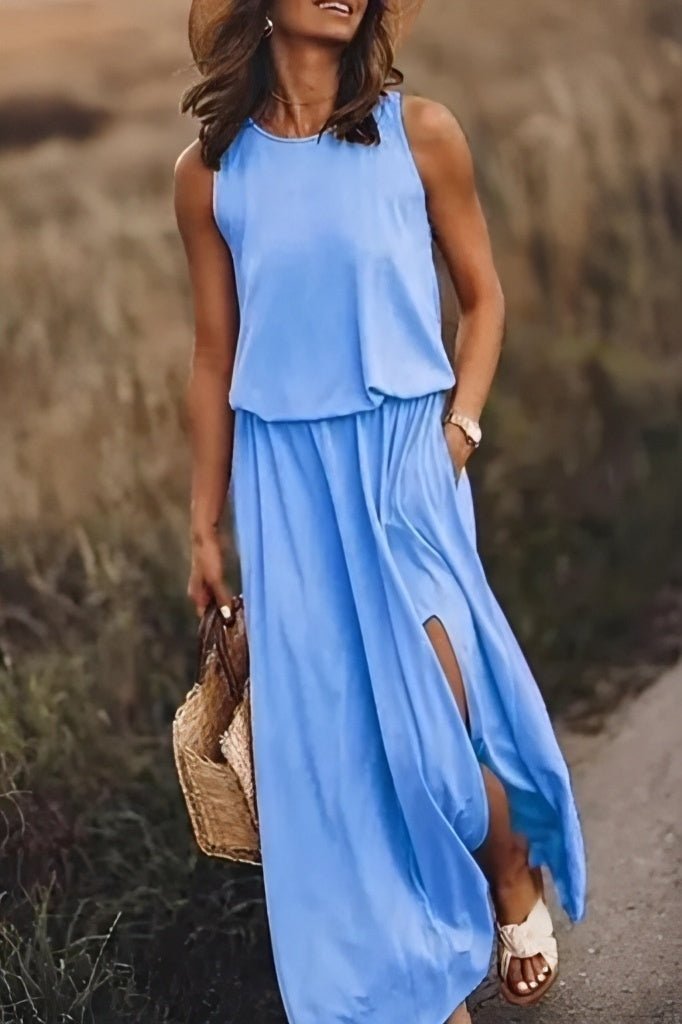 Elegant Two-Piece Maxi Ensemble