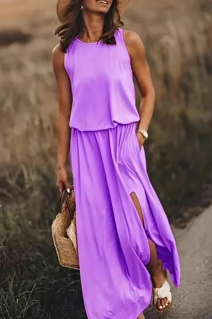 Elegant Two-Piece Maxi Ensemble