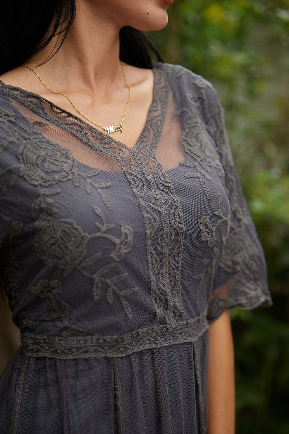 Clarita | Luxe Bloom Maxi Dress