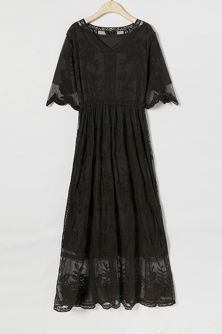 Clarita | Luxe Bloom Maxi Dress