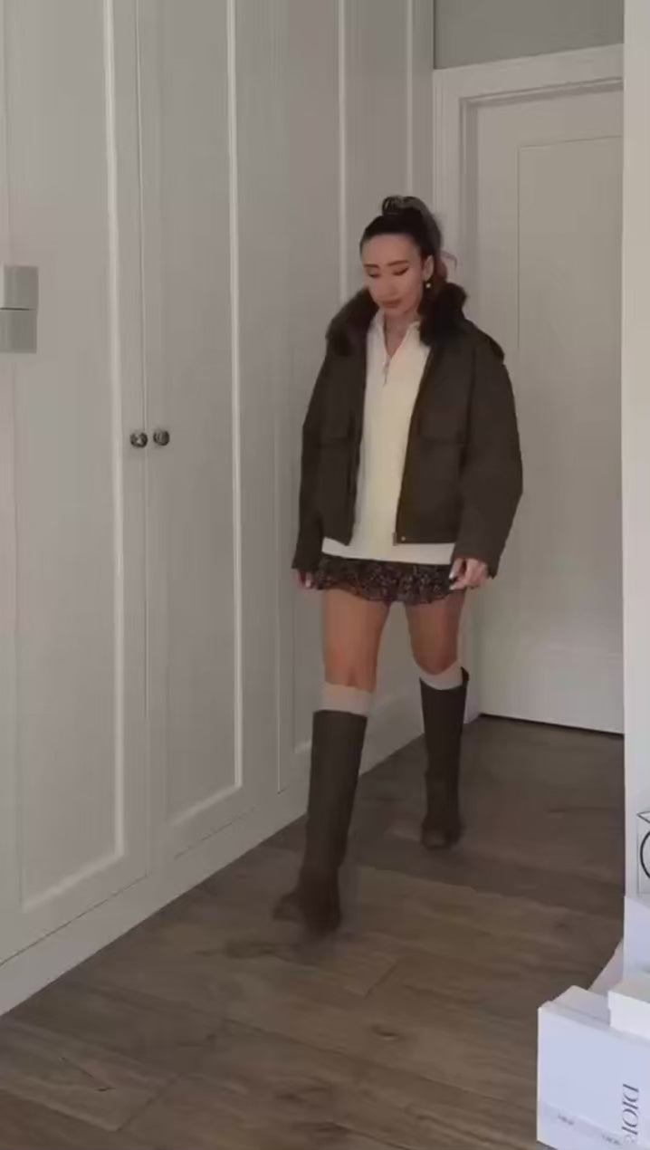 The Arienne – Premium Shearling Bomber