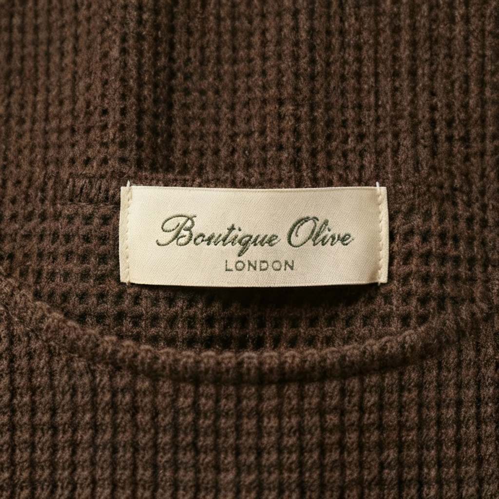 Cléa - Short knitted dress with structured belt