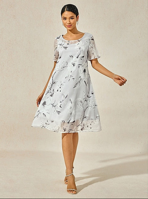 Chandra | Elegant Floral Collection Dress