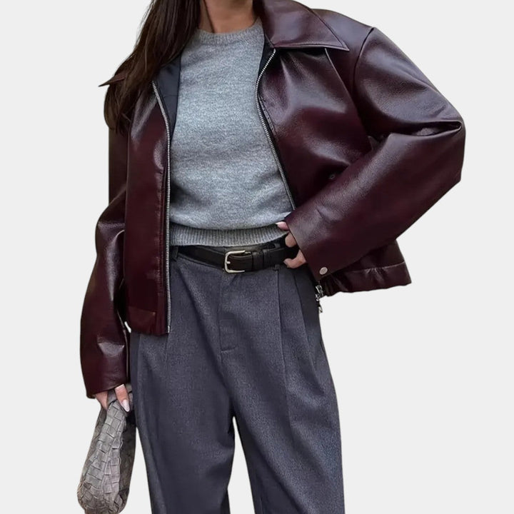 Pauline Leather Jacket